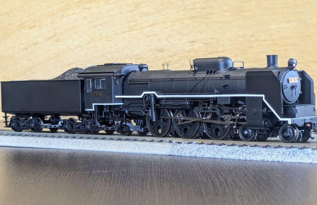 Amazon.co.jp: トラムウェイC59蒸気機関車（戦後形）HO : おもちゃ