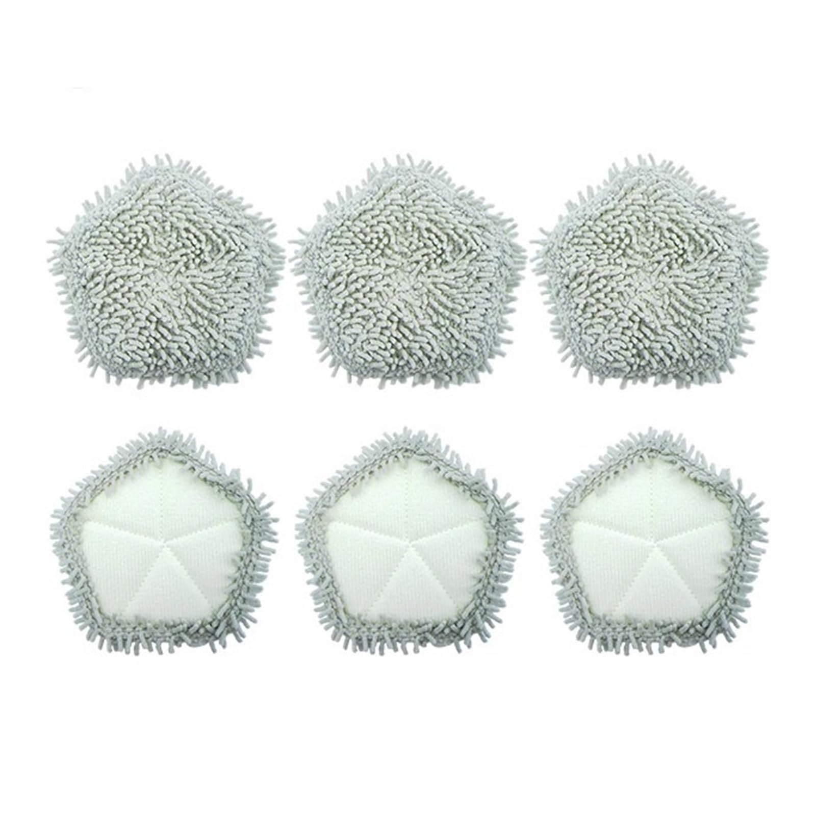 Nedvlajfot Women's 6Pcs Mop Cloth Self-Cleaning Robot Vacuum And Mop Accessories，Compatible For Dreame ， W10 & W10 Pro(6Pcs)