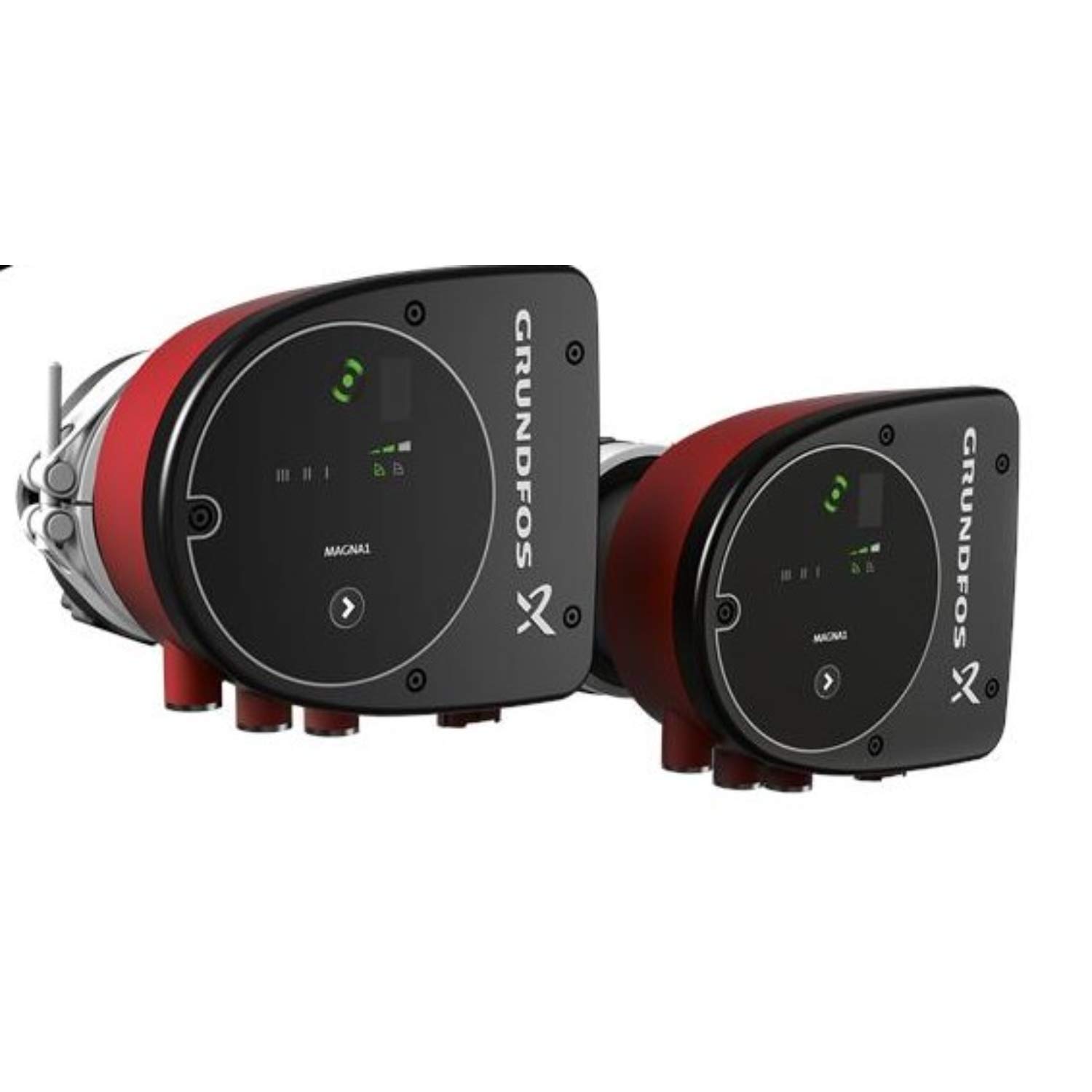 Bomba circuladora, PN10 1x230V, para calefacción y refrigeración, modelo Magna1 D 32-100 F, 20 x 40 x 18 centímetros, color negro (referencia: 99221241)