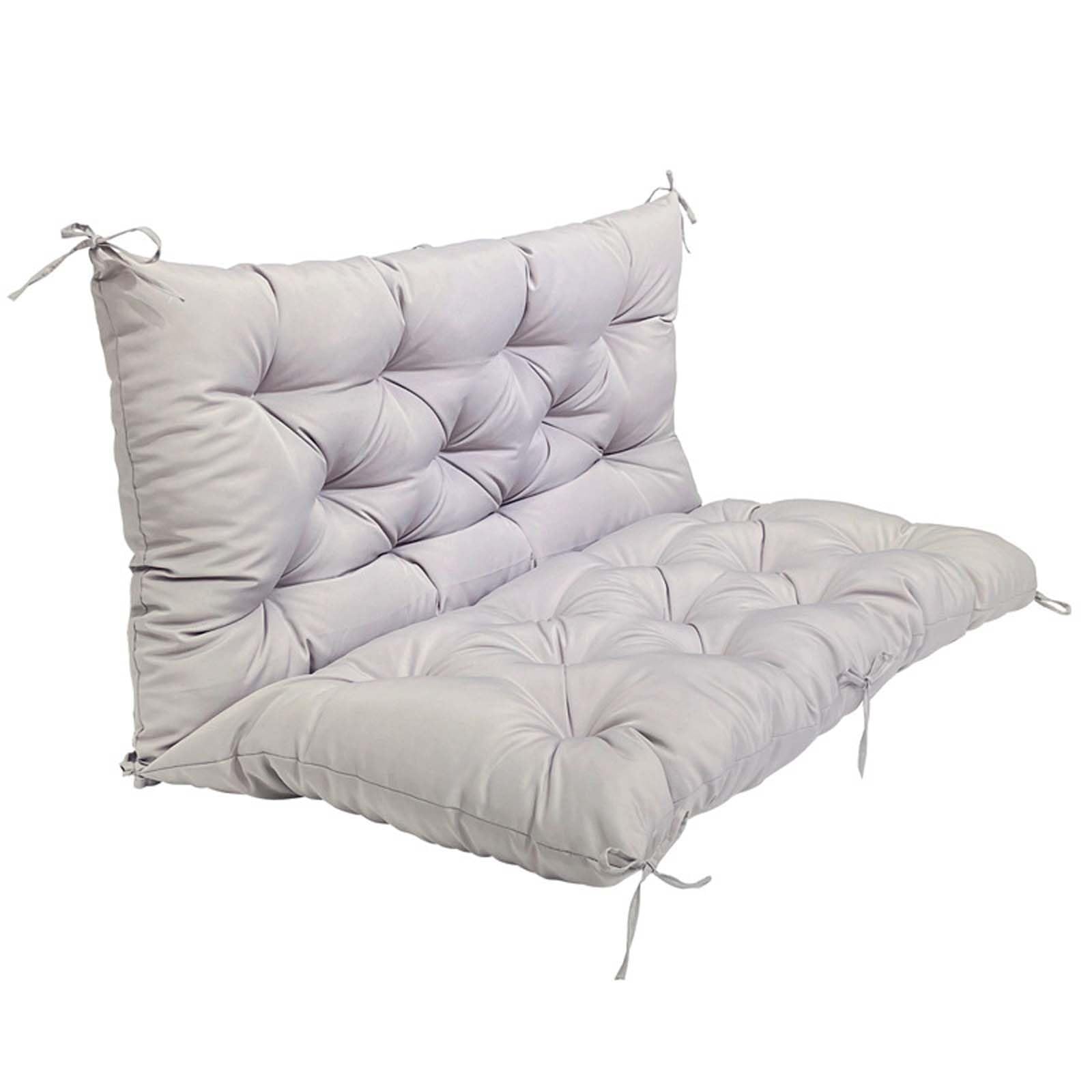 Outdoor Palettenkissen Set für Gartenmöbel, waschbare Sitzpolster mit Bändern für Palettensofa, Indoor & Outdoor Palettenkissen für Europaletten, erhältlich (Farbe: A