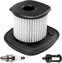 ZAMDOE BG86 Air Filter Kit for Stihl BG86C BG86 SH86 SH86C BG56 Blower HD2 Air Filter Replace 42411404400 42411404403 42411404404 with Spark Plug Fuel Filter