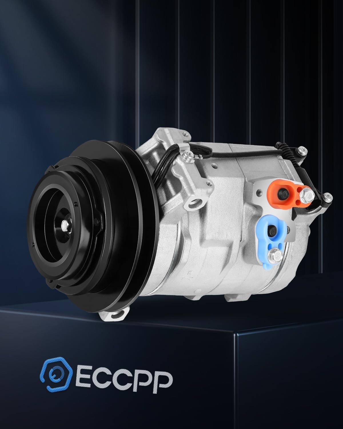 ECCPP A/C Compressor with Clutch 2003-2006 Fit for Dodge Sprinter 2500 3500 2.7L 2007-2009 Fit for Dodge Sprinter 2500 3500 3.0L AC Compressor