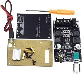 Reland Sun HiFi 5.0 TPA3116 Digital Power Audio Amplifier Board TPA3116D2 50WX2 Stereo AMP Amplificador (Board + shell)