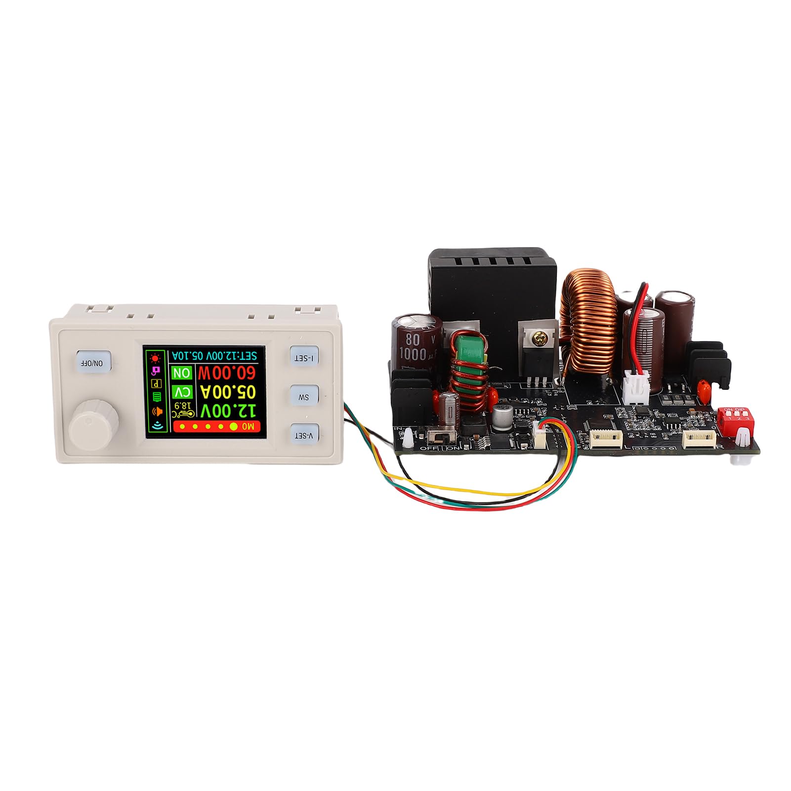 Alimentatore di rete regolabile CNC DC 1200 W, driver LED compatto efficiente per ricerca di laboratorio, materiale ABS
