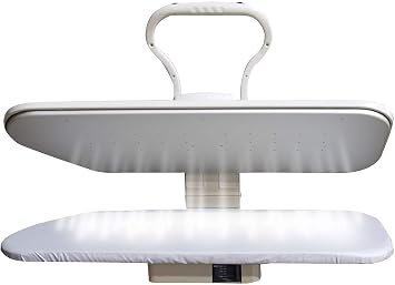 Speedypress Oversized 35.5 Iron Press with Custom Stand Delivers 100 Lbs. of Pressing Pressure with Multiple Steam and Temperature Settings