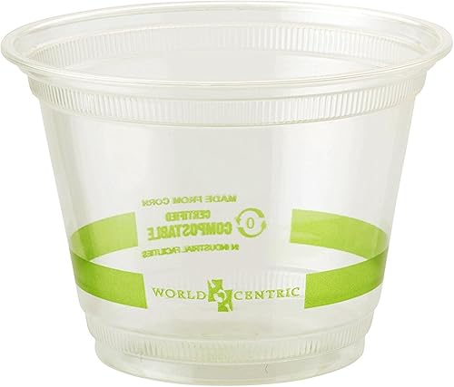 Miniatura 1 de World Centric CP-CS-9Q - Vasos Ingeo 100 % compostables