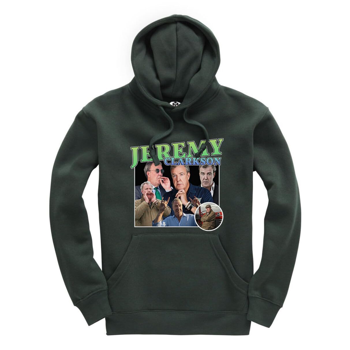Taylor Brown Jeremy Clarkson trending meme novelty Jumper Unisex Funny Adults Hoodie Jumper Forest Green