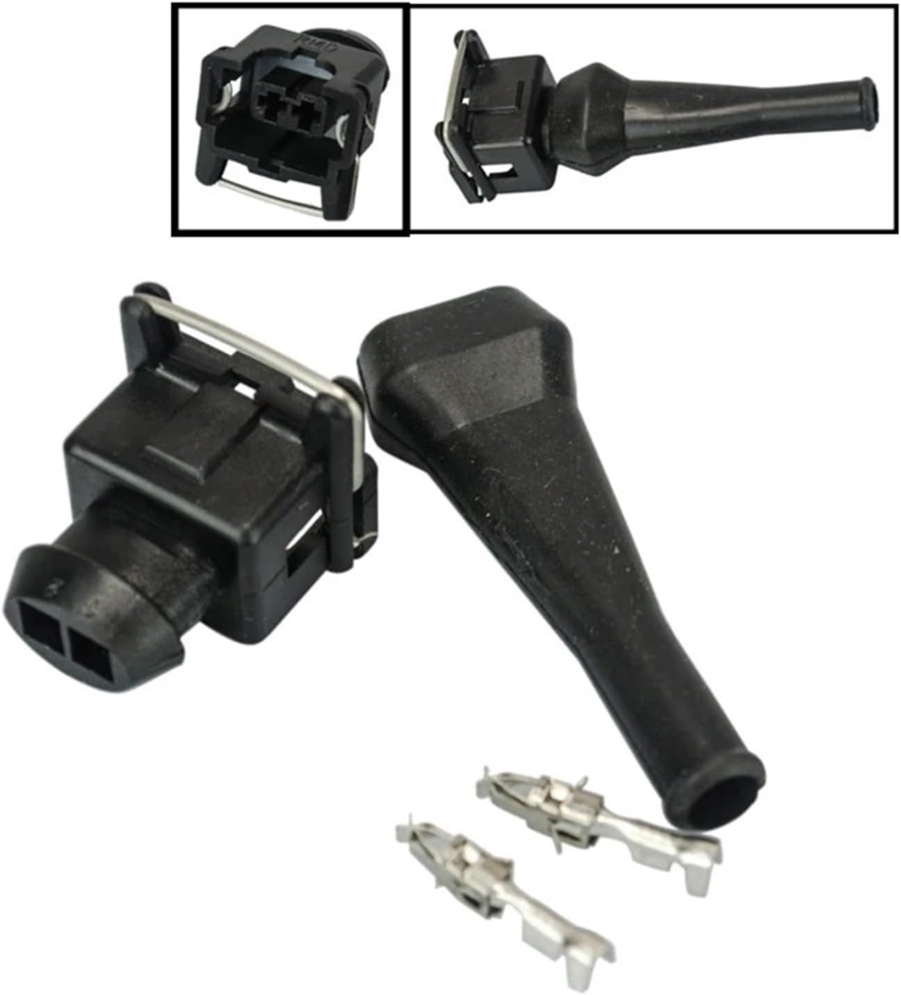 EV1 Fuel Injector Connectors Compatible with many cars EV1 Injector Plug PQY-FIC12