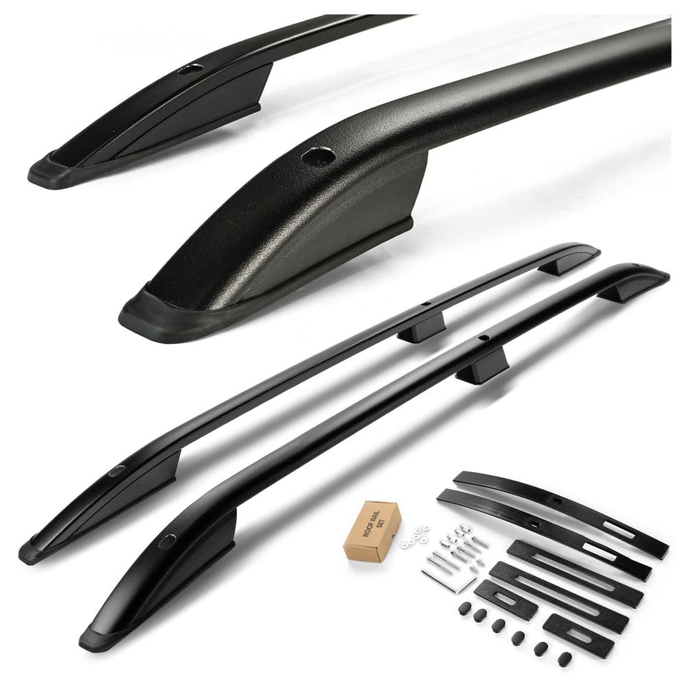 CHROMEMASTER | Barre da Tetto, Rail Tetto Compatibile con Peugeot Bipper 2007-2015; Sono Utilizzate per il Montaggio di Portapacchi, Box da Tetto o Portabiciclette | Costruzione in Alluminio
