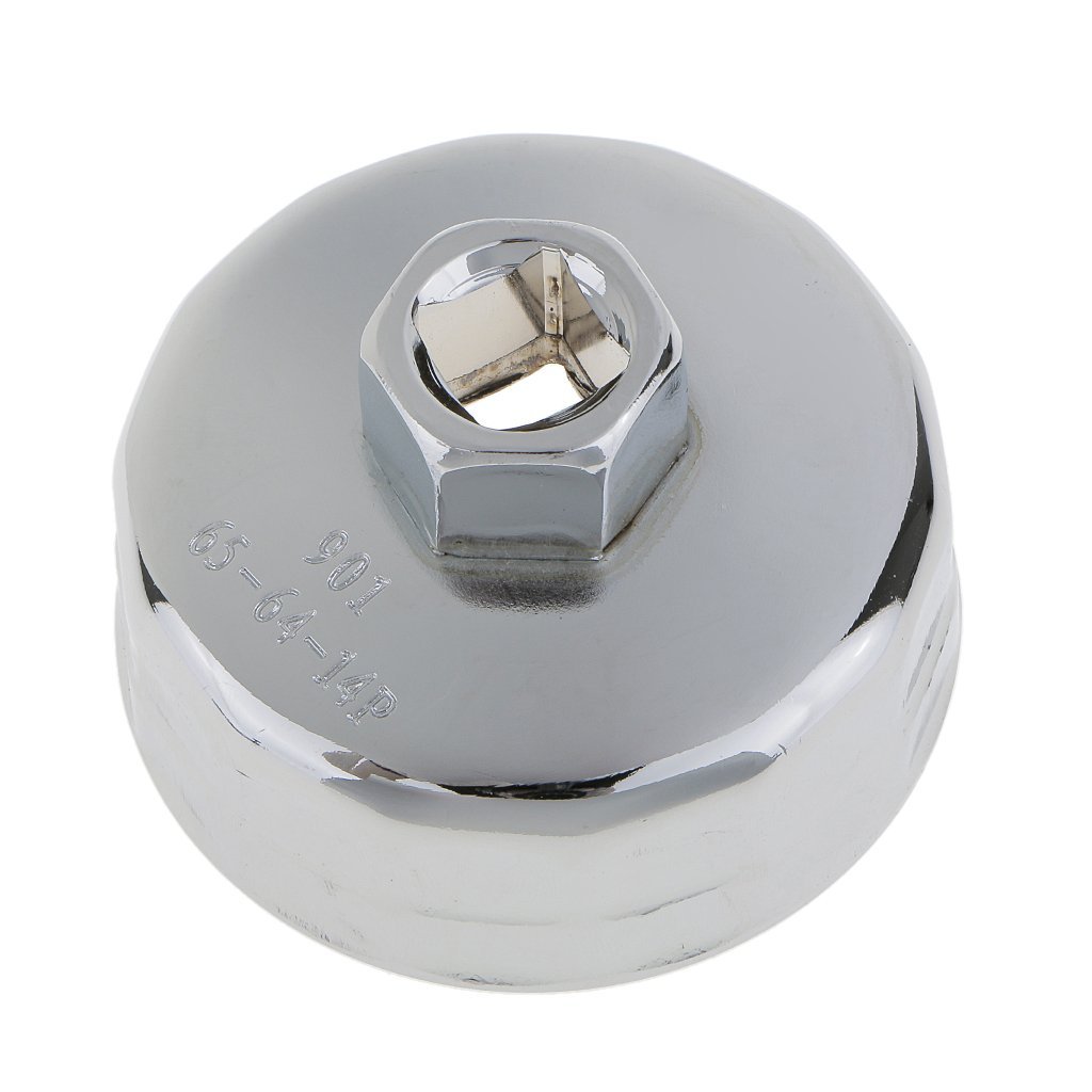 Inzopo 65mm 14 Flutes Oil Filter Wrench Removal Cap Tool Socket Spanner 901