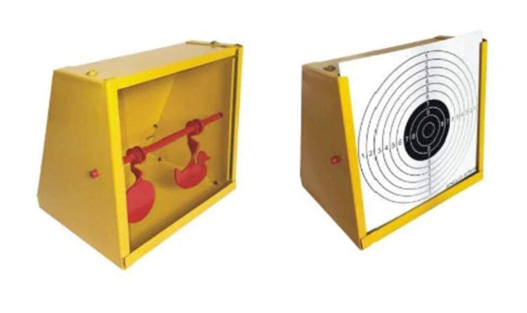 Buy AirSoft Pellet Trap and Air BB Shooting Steel Target with 20 Piece