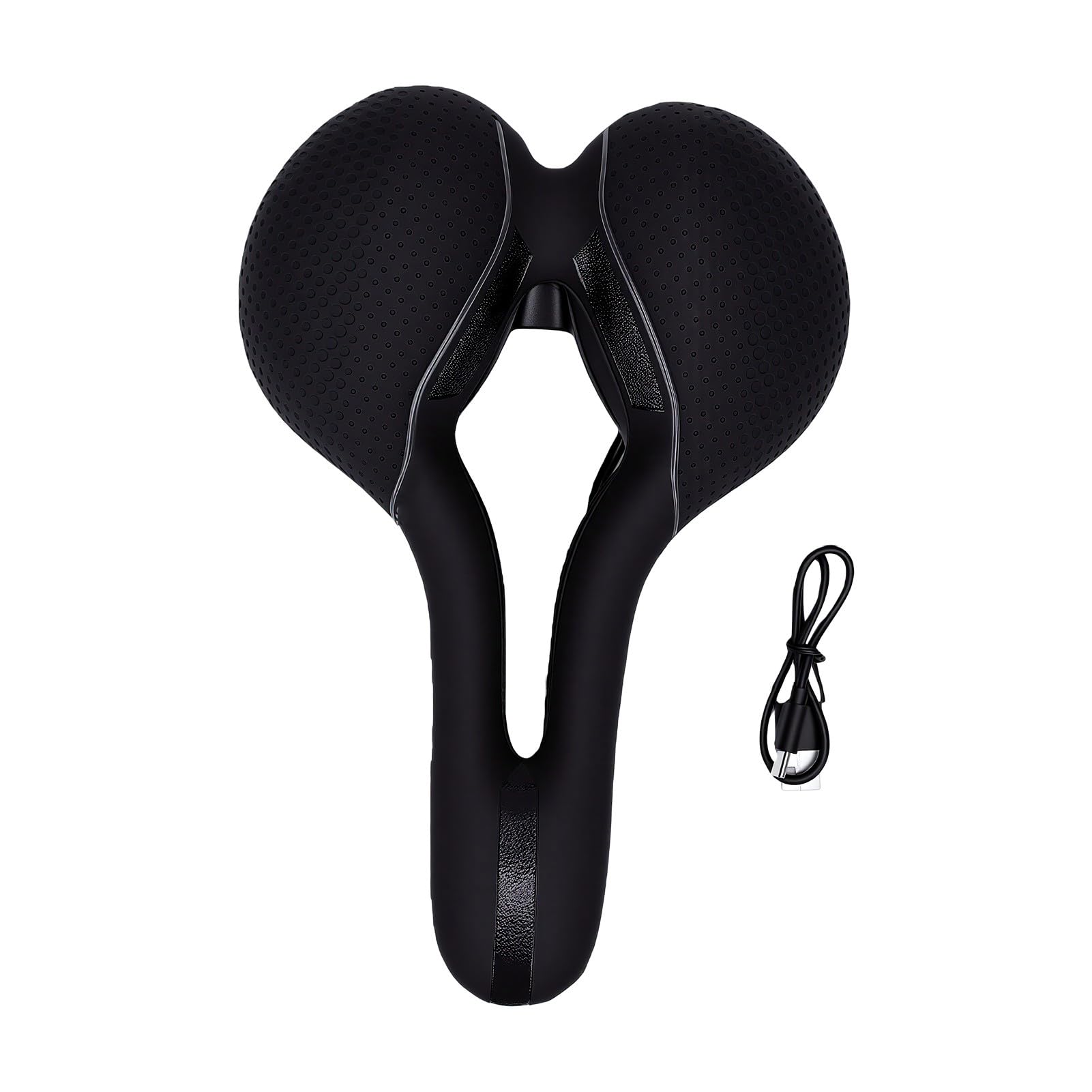 Ejoyous Funda de Asiento de Bicicleta con Luz Trasera Recargable, 400mAh