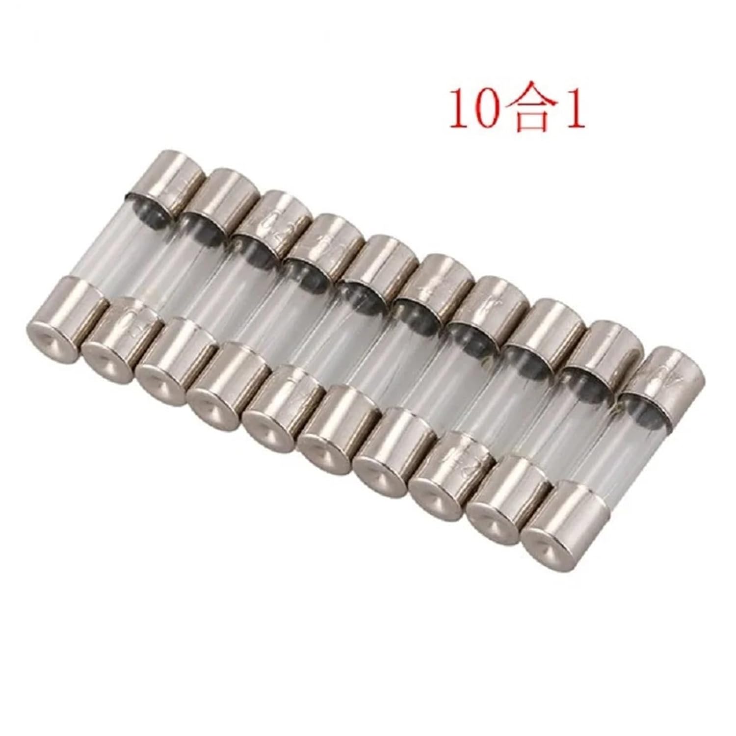 250V 0.2A 200mA Quick Fast Blow Glass Fuses Tubes 5mm*20mm 10Pcs