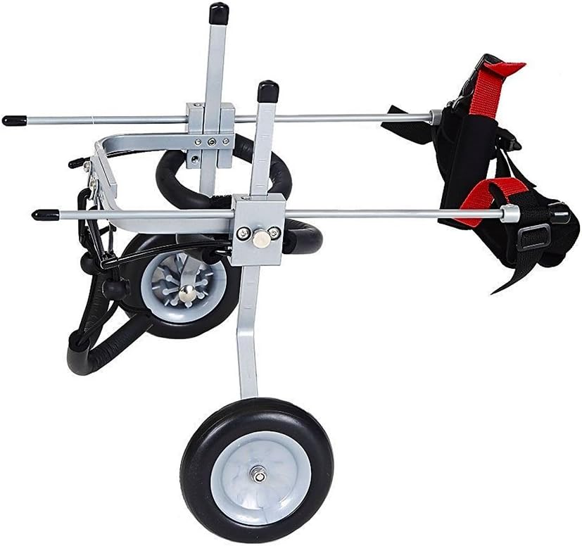 TrendSpotter Adjustable Dog Wheelchair for Pet Rehabilitation Soft Harnesses Size XXS