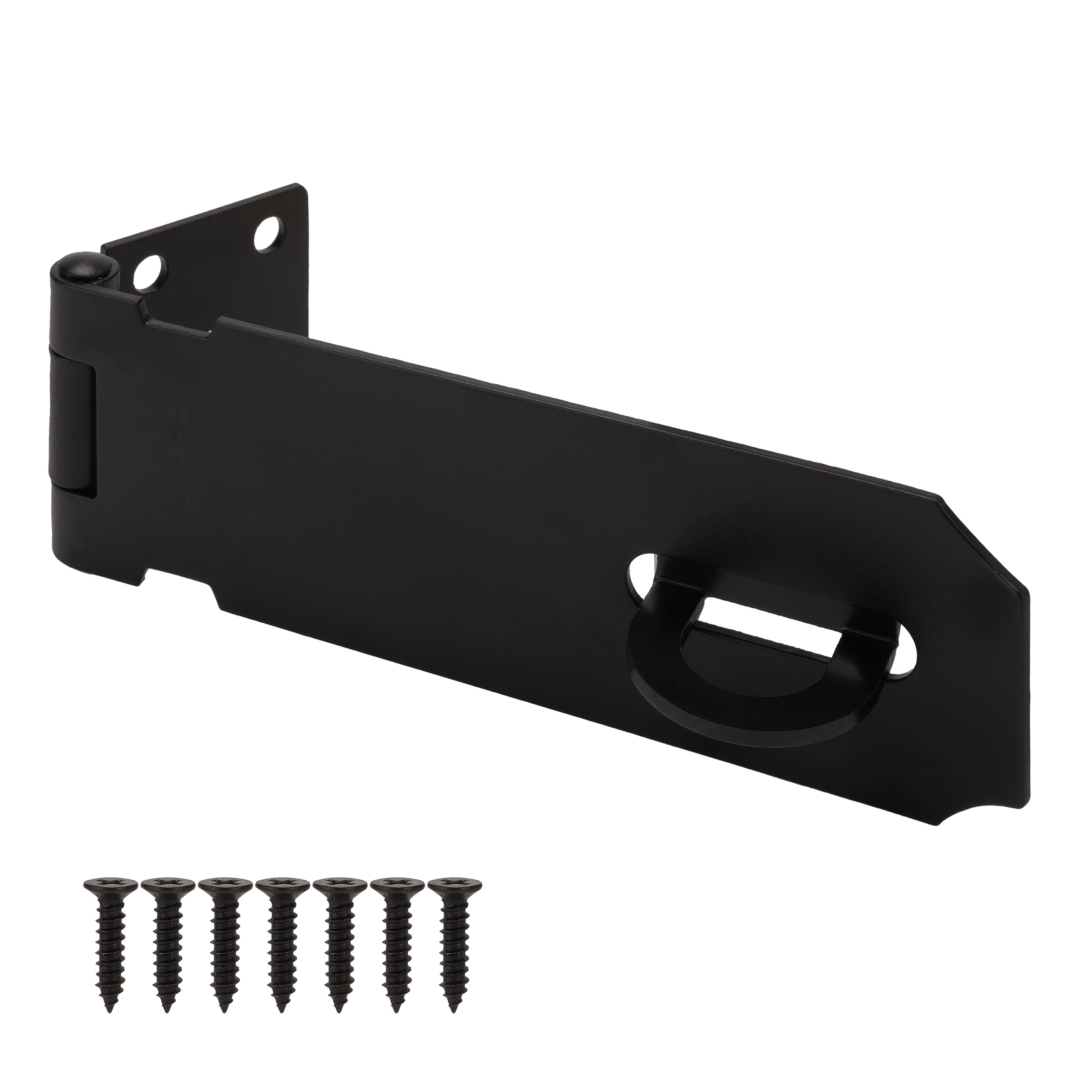 5" Door Lock Hasp Latch Stainless Steel Safety Packlock Clasp Hasp Lock