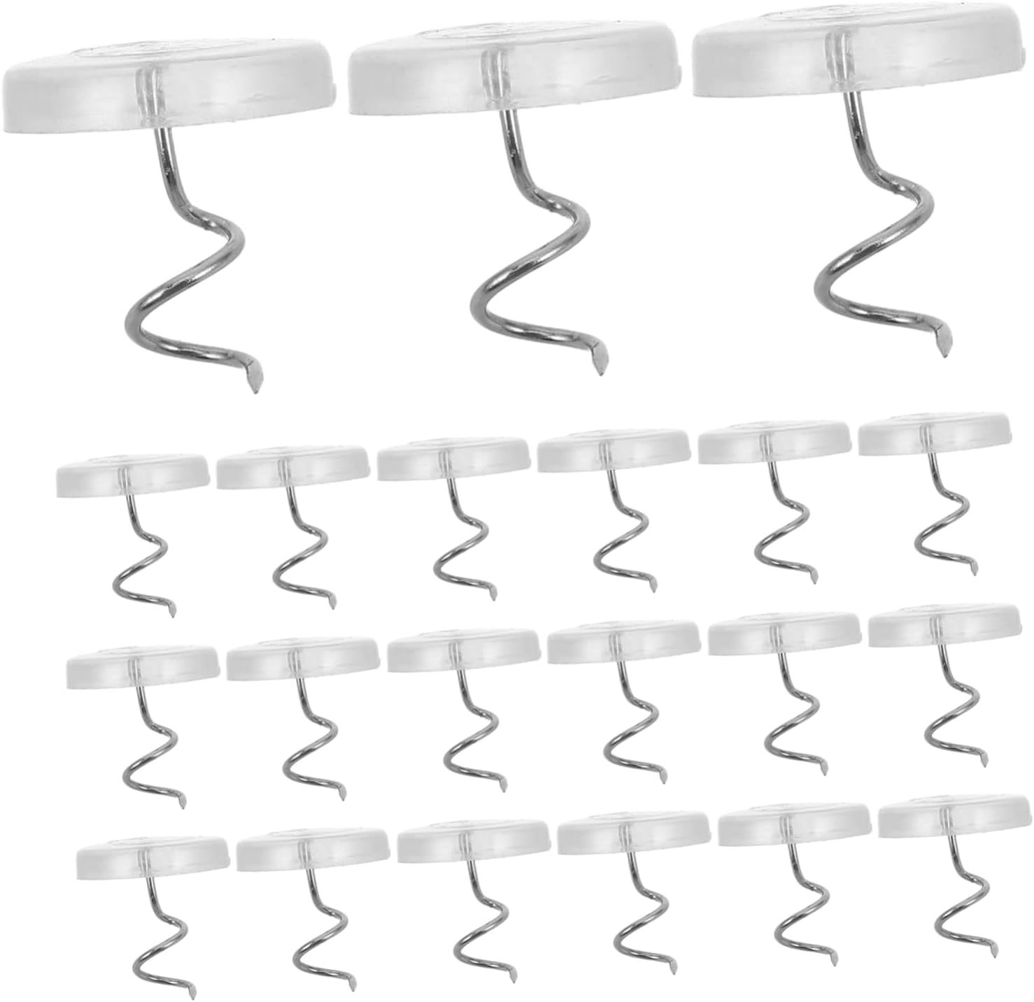 100Pcs Twist Upholstery Pins for Bed Skirts Sofa Covers Bed Grippers Slipcover Holders Easy to Install Secure Design for Home Necessities