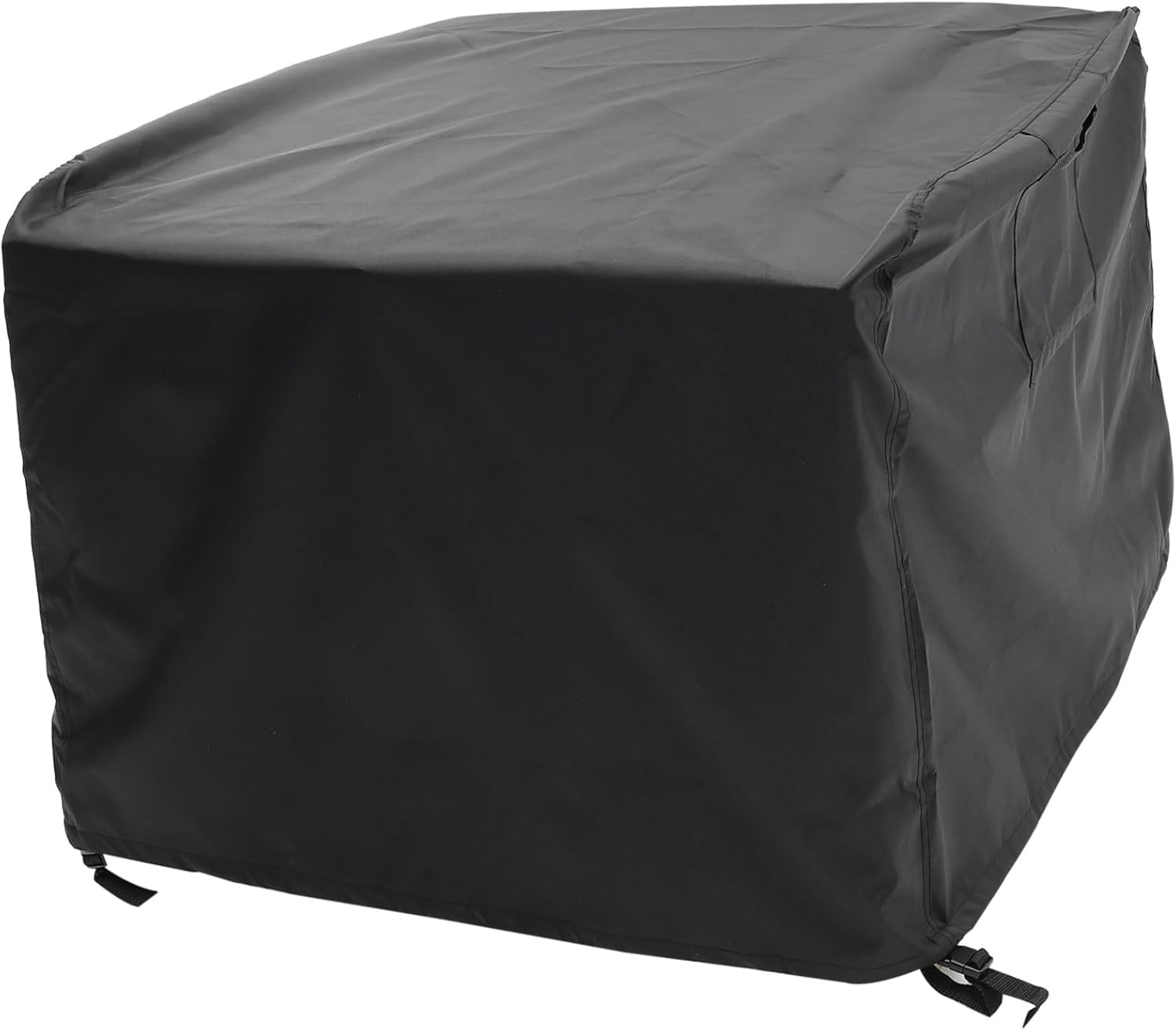 Barbecue Stove Protective Cover Drawstring Design 82x82x61cm Garden Fire Pit Waterproof Cover