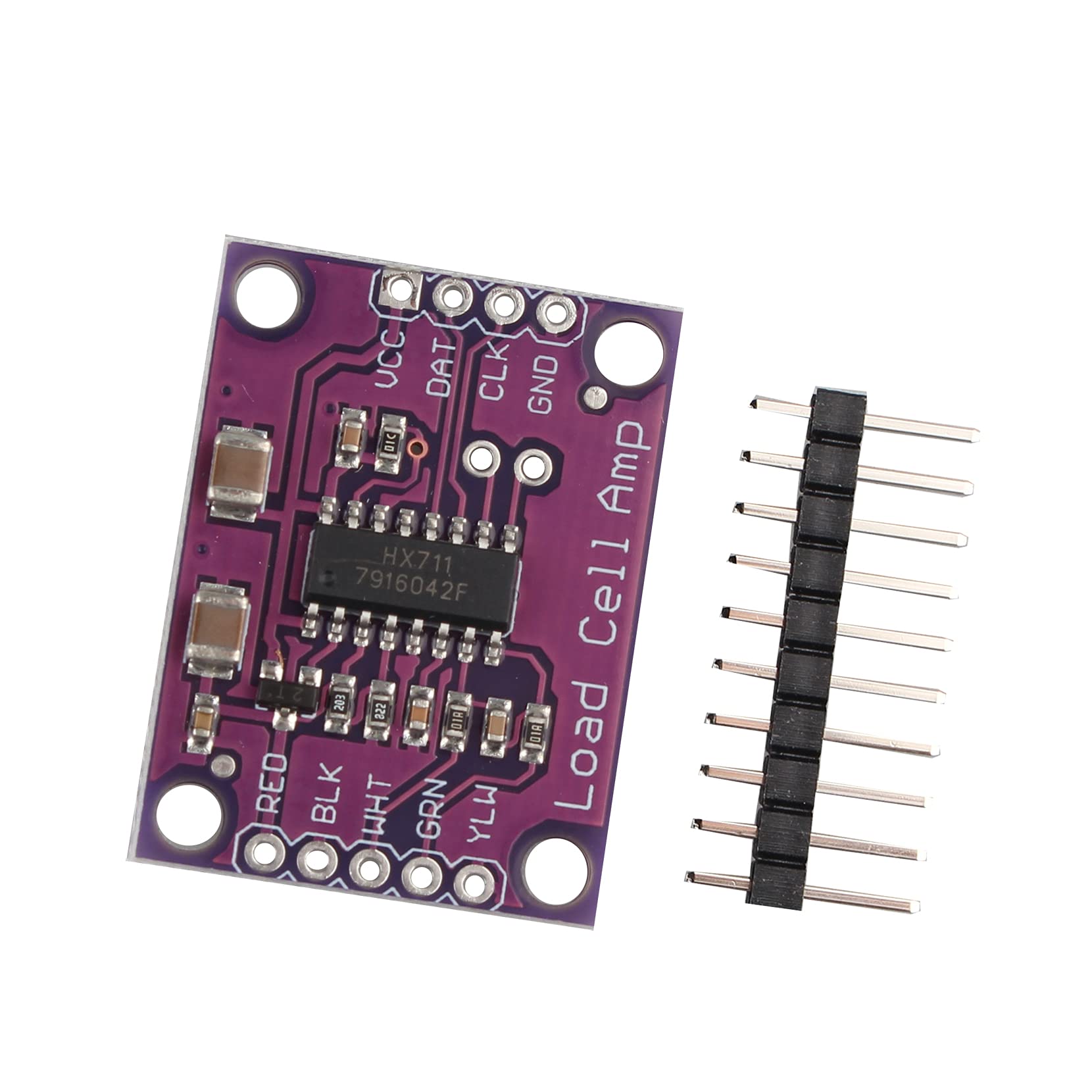 5 Pezzi CJMCU-711 HX711 Cella di Carico Sensore di Pesatura Elettronico Convertitore A/D a 24 Bit per Alta Precisione Bilancia Elettronica Compatibile con Arduino