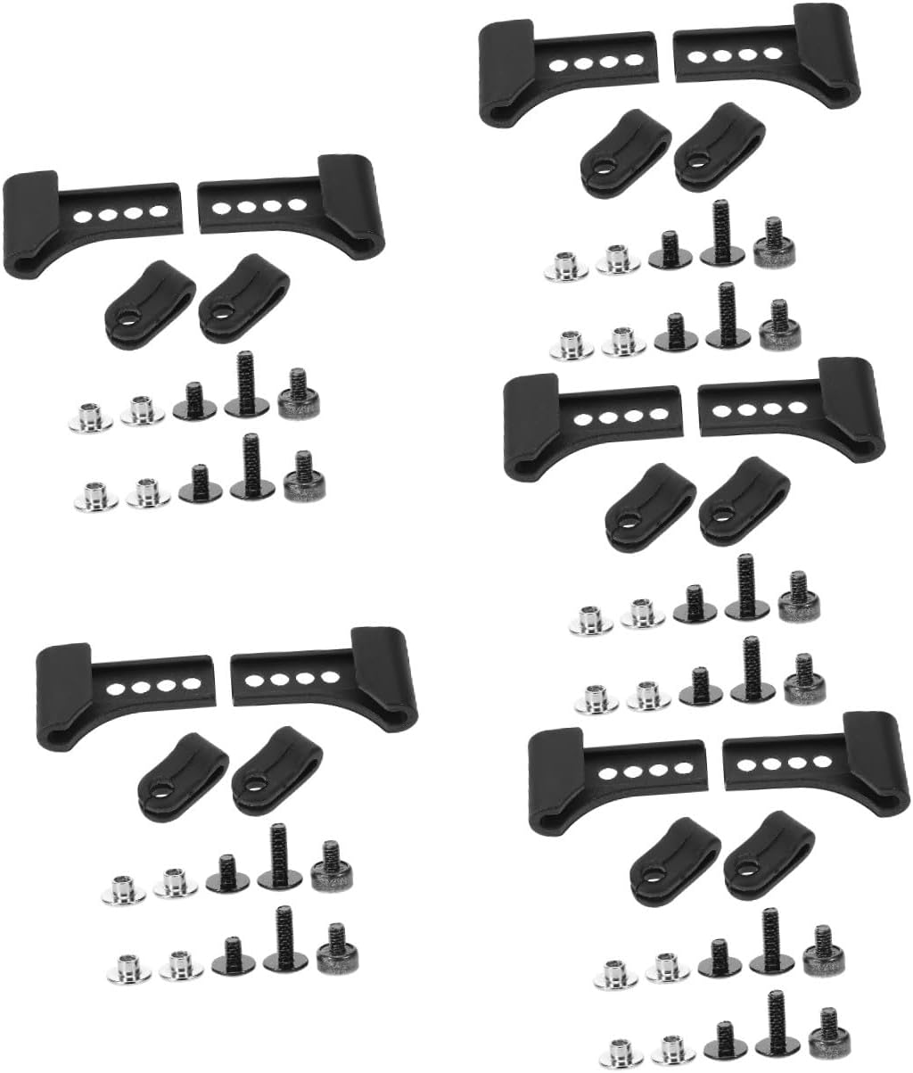 BESPORTBLE Sports Helmet Softball Face Mask Goggles Visor Clamps Baseball Fastener Kit Visor Clips for Baseball