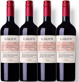 Caixa com 4 vinhos garzón estate tannat 750 ml