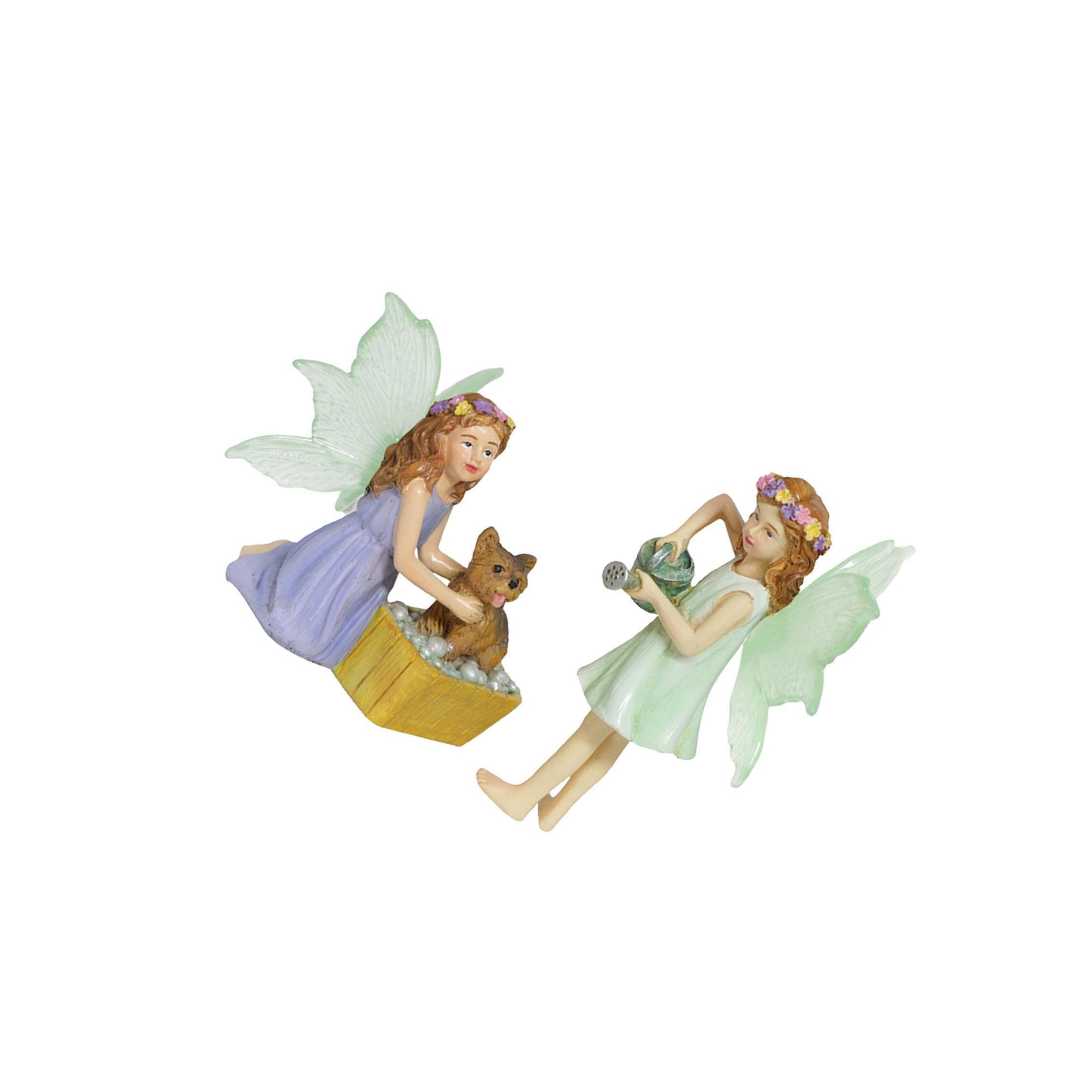 mophrati Fairy Outdoor Garden Yard Lawn Plant Pots Unique Miniature Fairy Statue Enriching Garden With Whimsical Beauty Patio Desk Planter Pot Decoration Craft