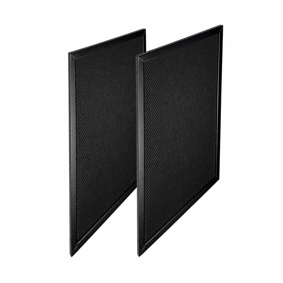 Metalowy filtr przeciwtłuszczowy 245 x 165 mm z węglem aktywnym do Zanussi MCFB70 LongLife (2 sztuki)