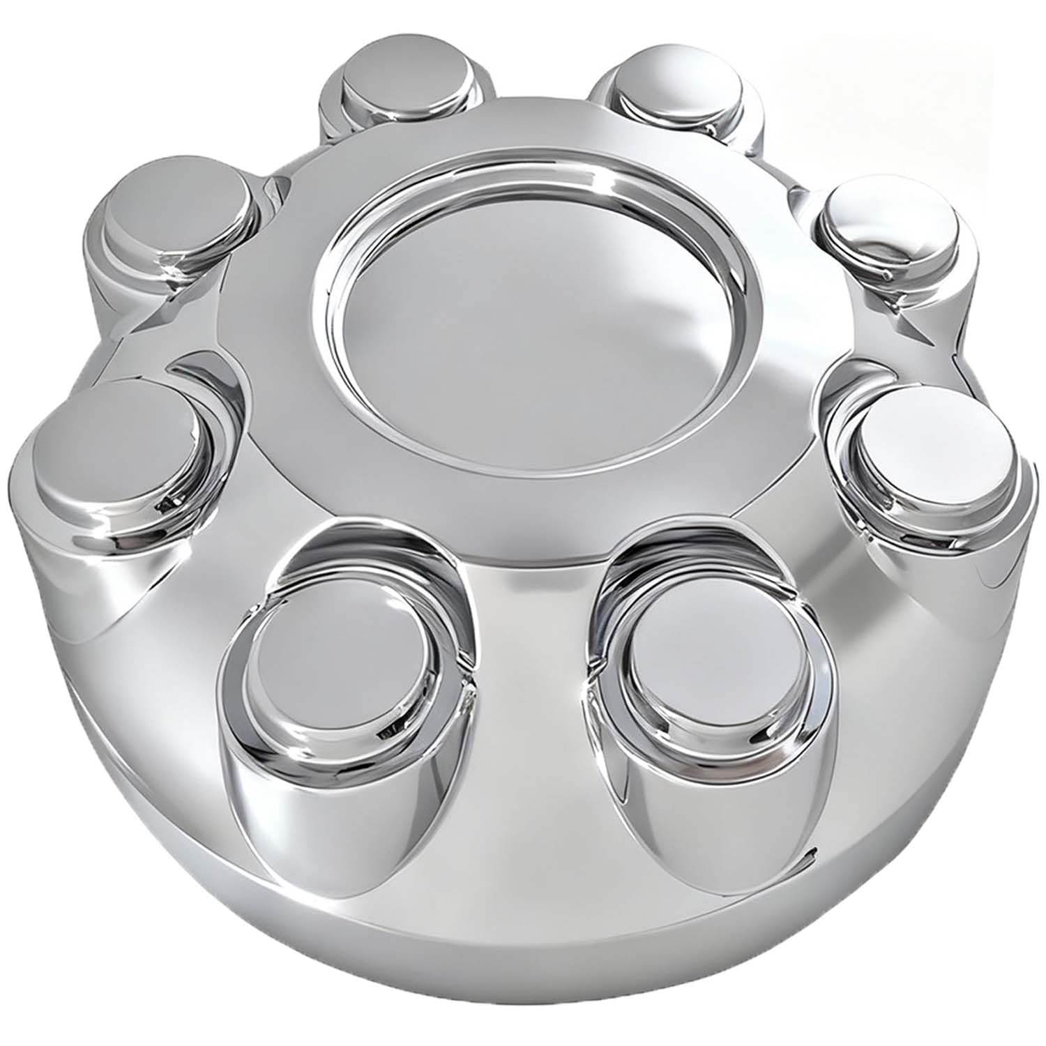 Wheel Hub Center Cap Chrome Compatible with Dodge Ram 2500 3500 2003-2013 Replace 52121450AA 52121450AD