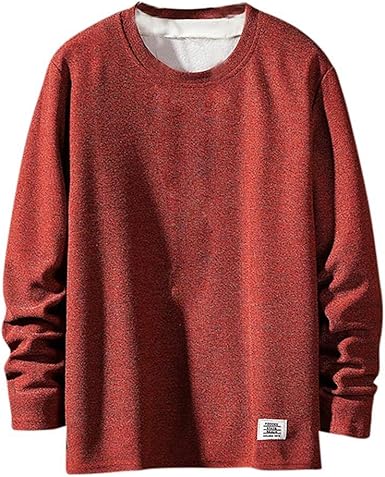 Sudadera Hombres Liquidación Venta SHOBDW Crew Neck Blusa Tops Manga Larga  Pullover Color Sólido Jerséis Hombre Otoño Invierno Sudaderas Sin Capucha  Baratas Tallas Grandes M-5XL(Rojo,5XL): Amazon.es: Ropa