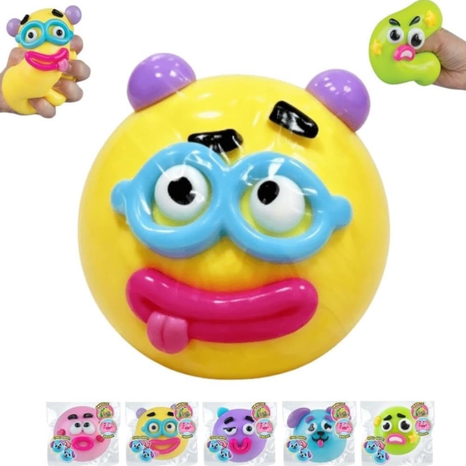 NEW Smushers Squishy-Curiosities Smushers Dog Face Swap Squishy,Soft Slow Rising Stress Relief for Stress & Anxiety Relief, Cute Dog Face Sensory Fidget for Adults Anxiety Relief