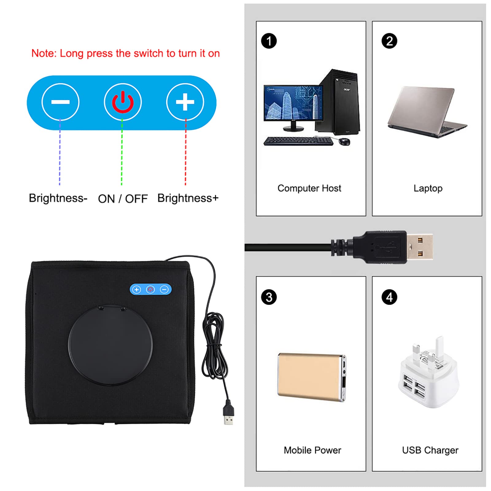 Małe Wypełnienie Light Box, Składane Studio Fotograficzne Light Box, 9.8x9.8Inch Photo Booth Shooting Tent Kit Z LED Lights Dimmable, 6 Backdrops Dla Biżuterii, Modele Miniaturowe, Gourmet