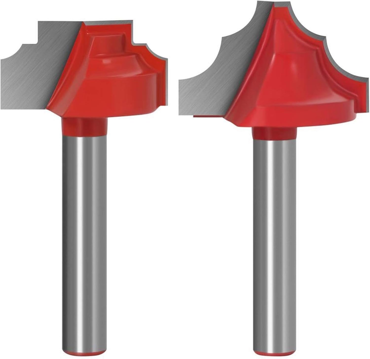 Zkenyao-Router Bit 6mm Shank Wood Router Bit, Straight End Mill Trimmer, Cleaning Flush Trim Corner Round Cove Box Bits Tools, 1pc, Use Safety Reliable (Cutting Edge Length : 5PCS)