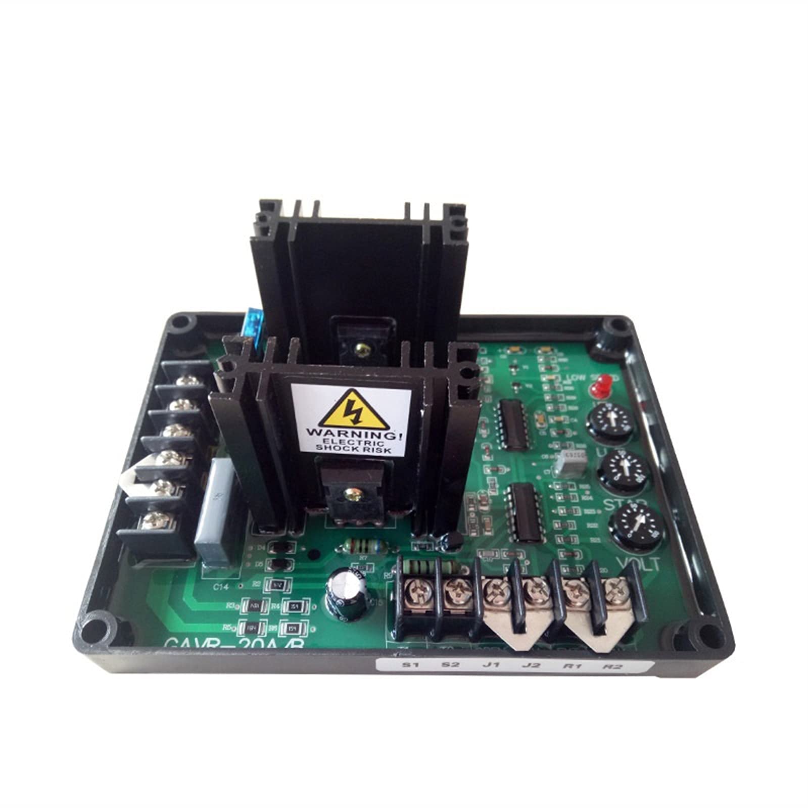 Avr Regulator ciśnienia silnika Akcesoria do bezszczotkowych generatorów wysokoprężnych Akcesoria do regulatora napięcia automatycznego regulatora napięcia (rozmiar: GAVR-20B)