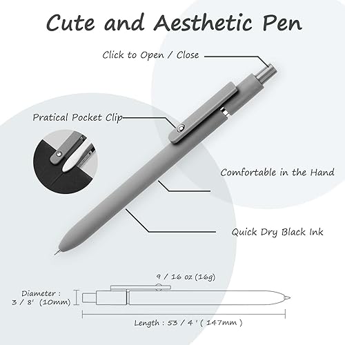 Miniatura 7 de Notas adhesivas transparentes 500 unidades y 6 bolígrafos de gel