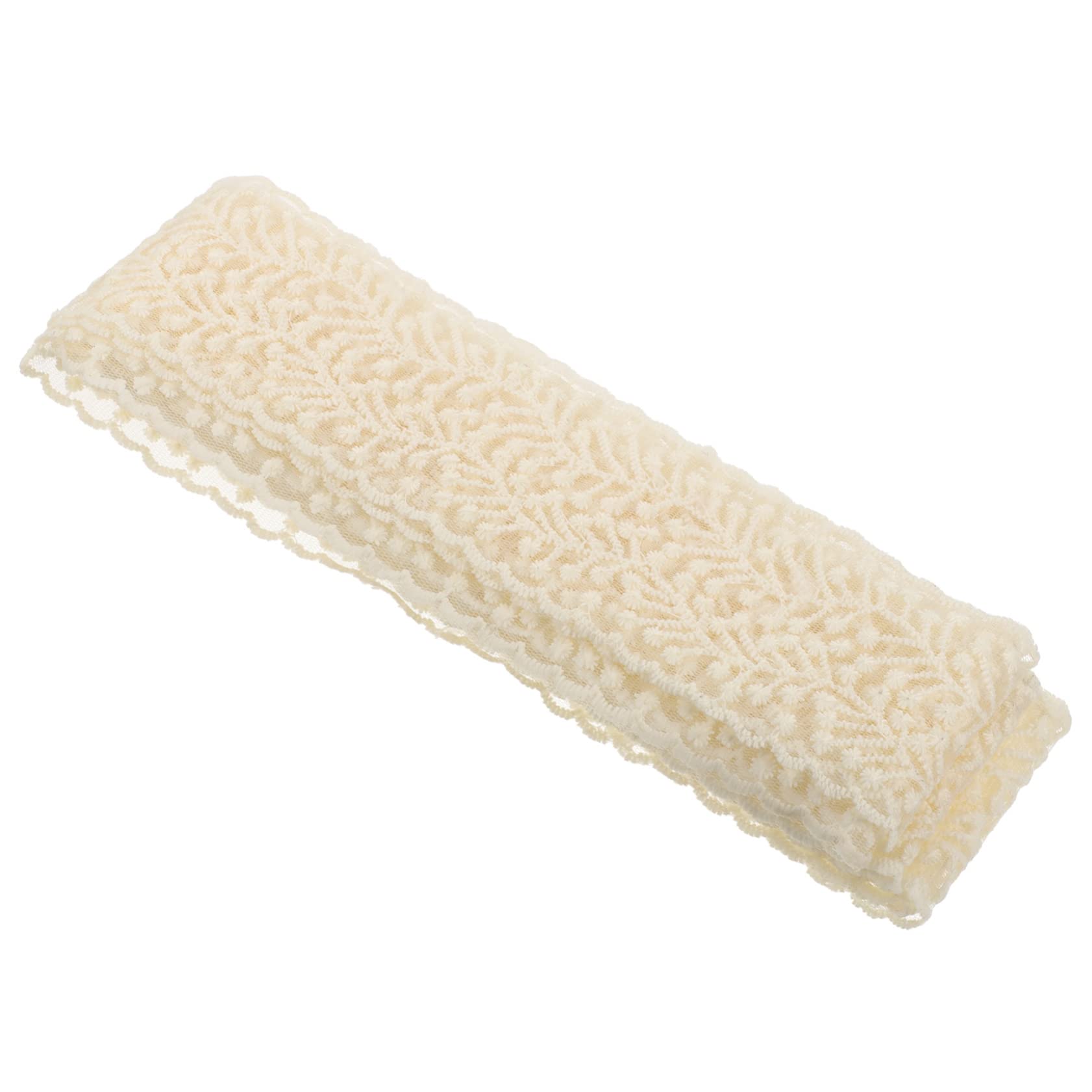 NUOBESTY 5rollos Encaje De Para Manualidades Cinta De Encaje Para Costura Material De Para Accesorios De Cabello Diseño Elegante Para Decoración De Ropa y Artesanías