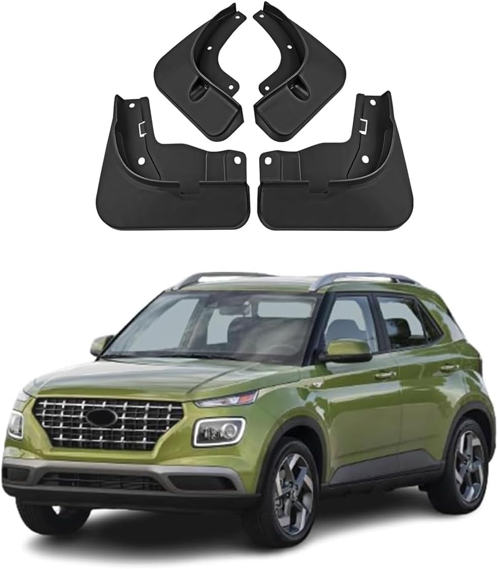 PLKASHUC Mud Flaps Car Mudguards for Hyundai Venue 2019-2025.