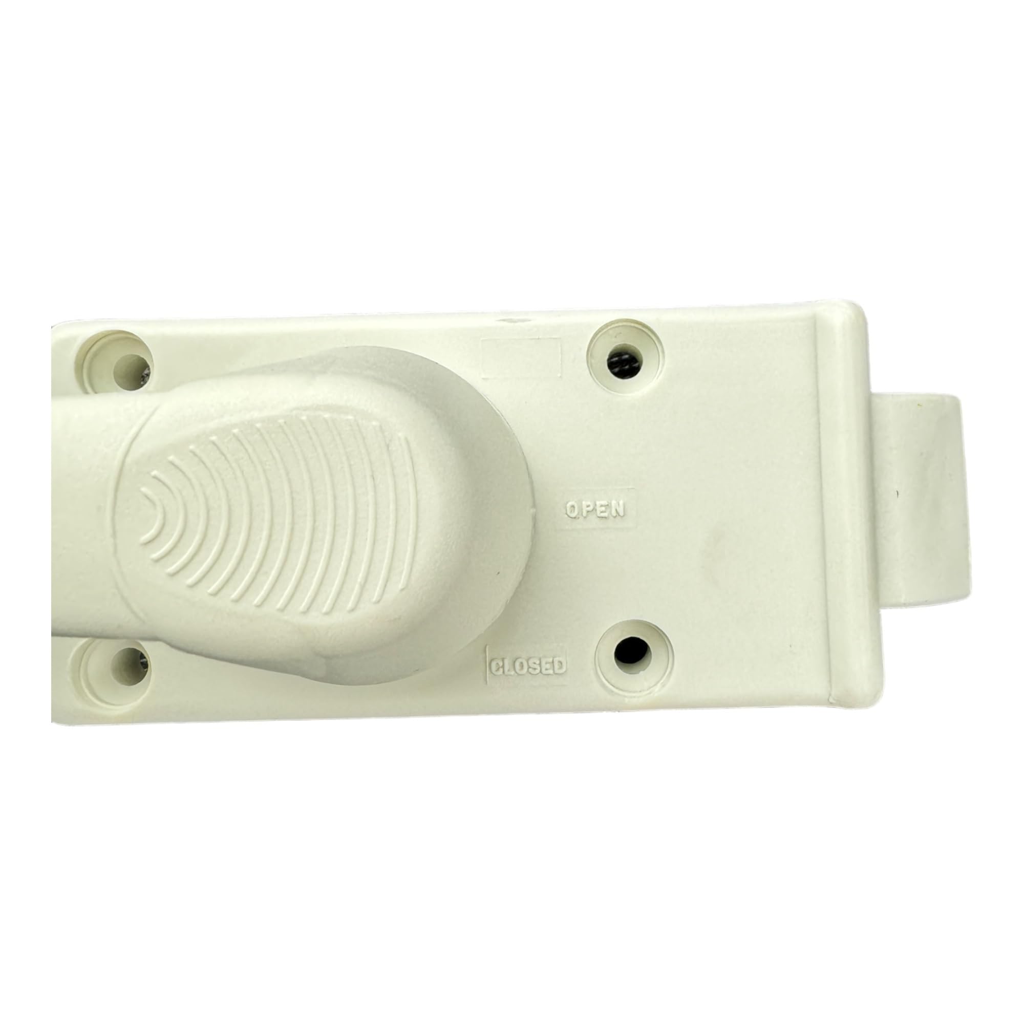 Serratura interna per porta, caravan, camper, colore: bianco