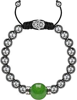 MIDDLUX Mens Bracelet, Crystals and Healing Stones Bracelets for Men, Healing Crystals Beaded Bracelets, Gifts for Men, Meditation, Stress Relief Gifts, Anxiety Relief Items, crystal,