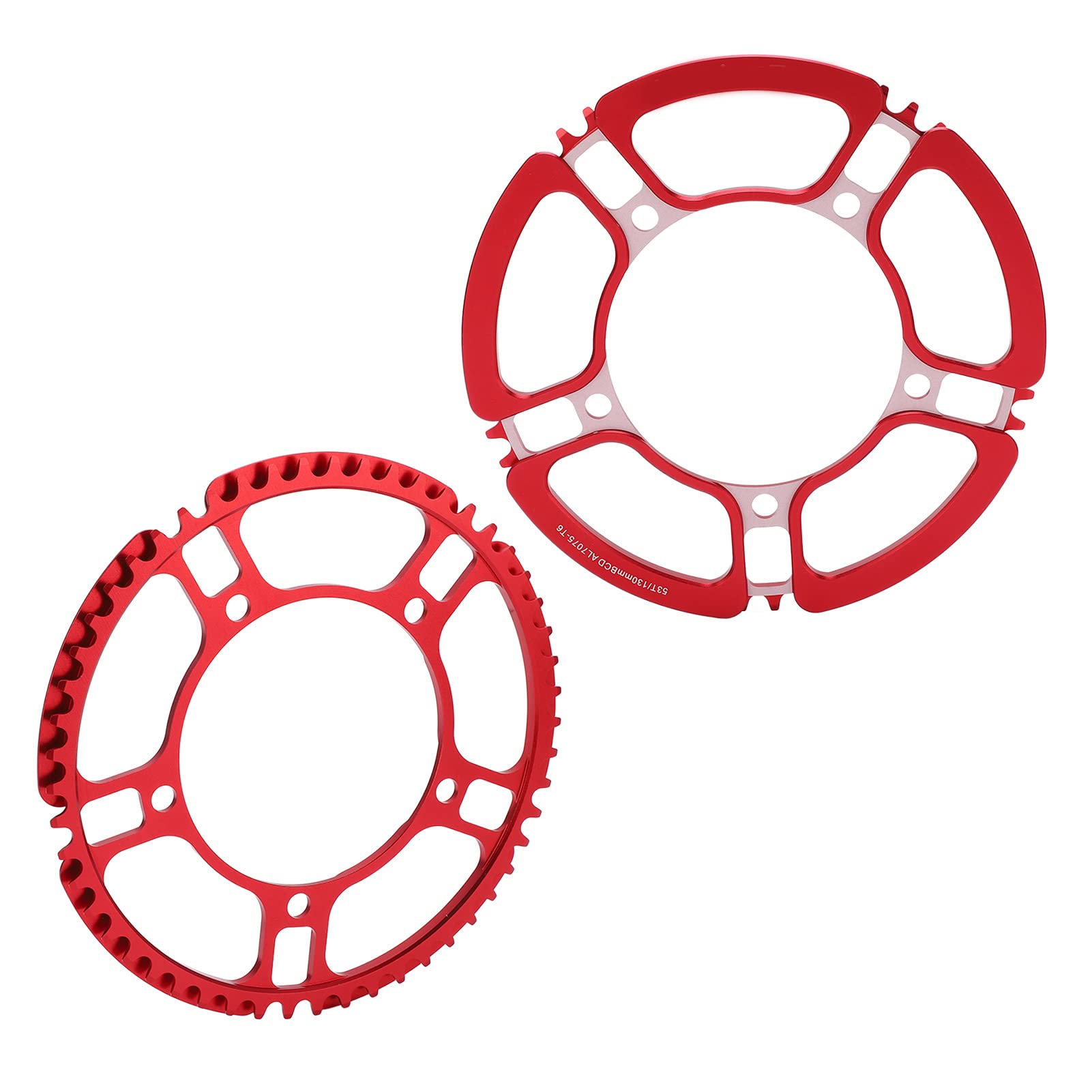 Juego de Bielas para Bicicleta Plegable, Aleación de Aluminio