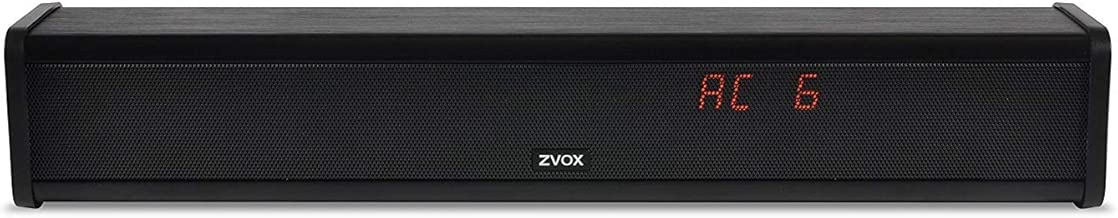 AccuVoice AV203 Sound Bar TV Speaker with Hearing Aid Technology, Six Levels of Voice Boost - 30-Day Home Trial (Black) - coolthings.us