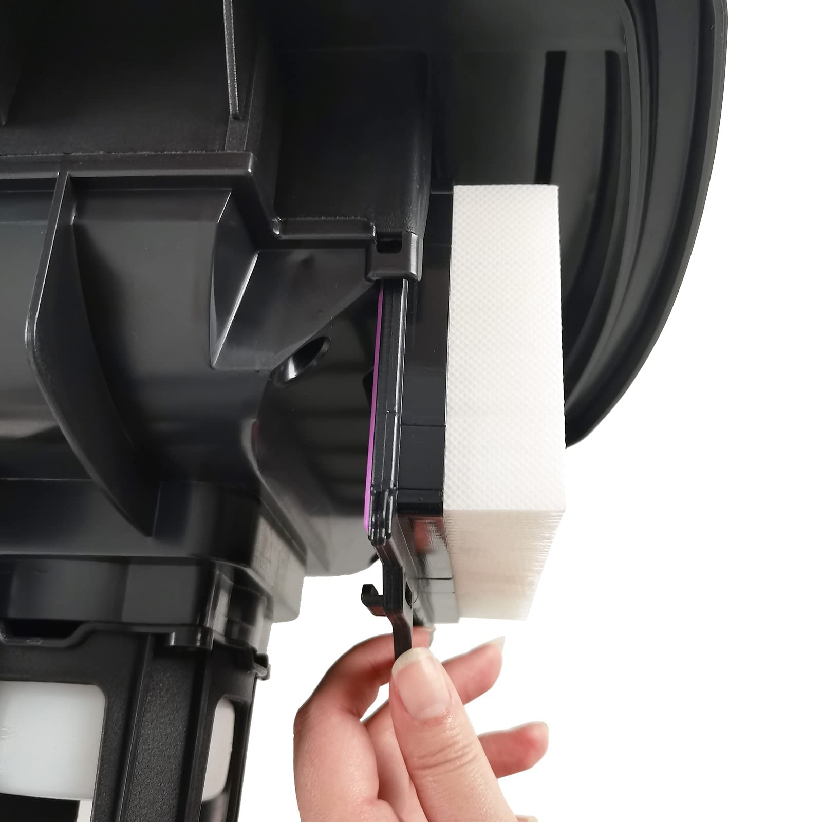 JIENUO Dust Extractor with Semi Auto Filter clean, 8 Gallon Wet/Dry