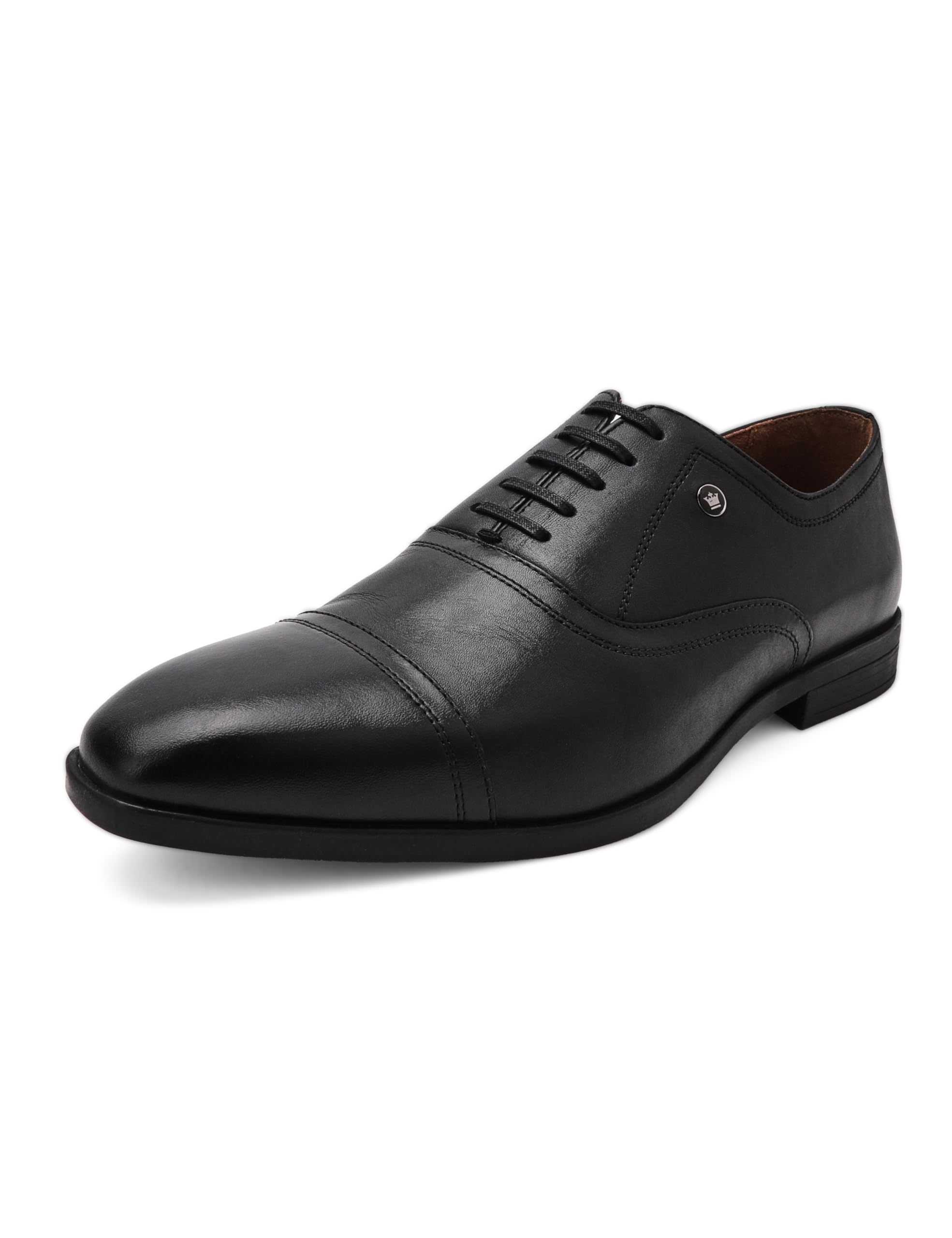 Men Solid Oxford Formal Imported Premium Leather Light Weight Breathable Lining Slip Resistant Flexible Toe Shoes-image-26