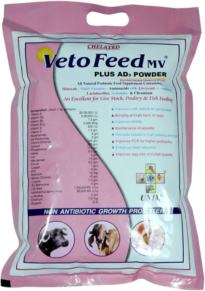 Unim Pharma Veto Feed MV Plus AD3 Powder