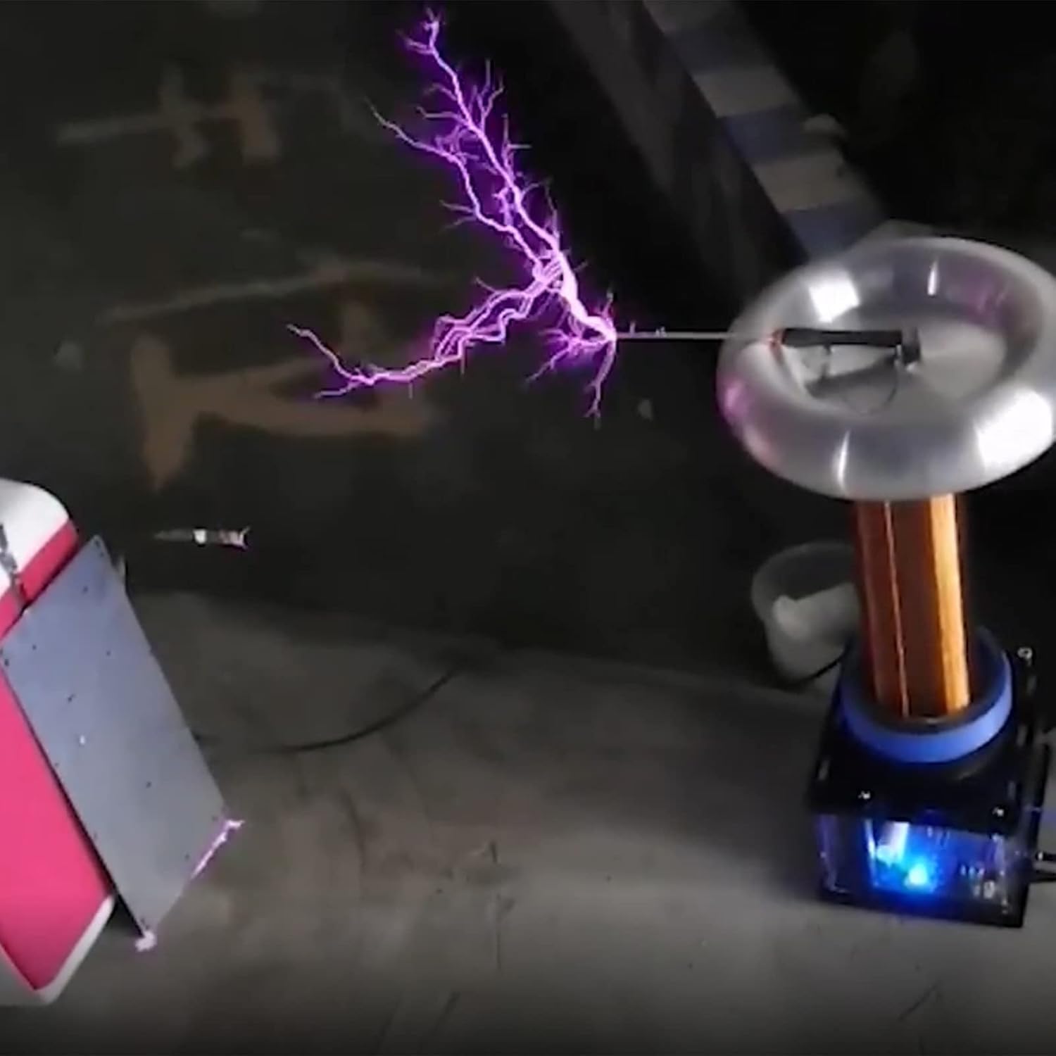 Kit Tesla Music Tesla Coil 800 W, Kit Tesla Coil Musicale, Altoparlante al Plasma, Generatore di Archi Tesla, Kit Fai-da-Te per Esperimenti Scientifici