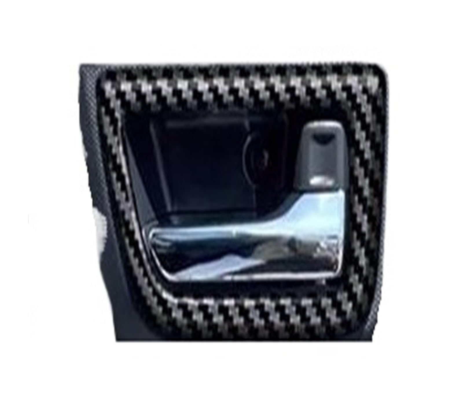 FHCBUTAE Car Inner Door Handle Door Handle Trim Frame for Daihatsu for TAFT 2024 Car Interior Accessories(Carbon Fiber Pattern)