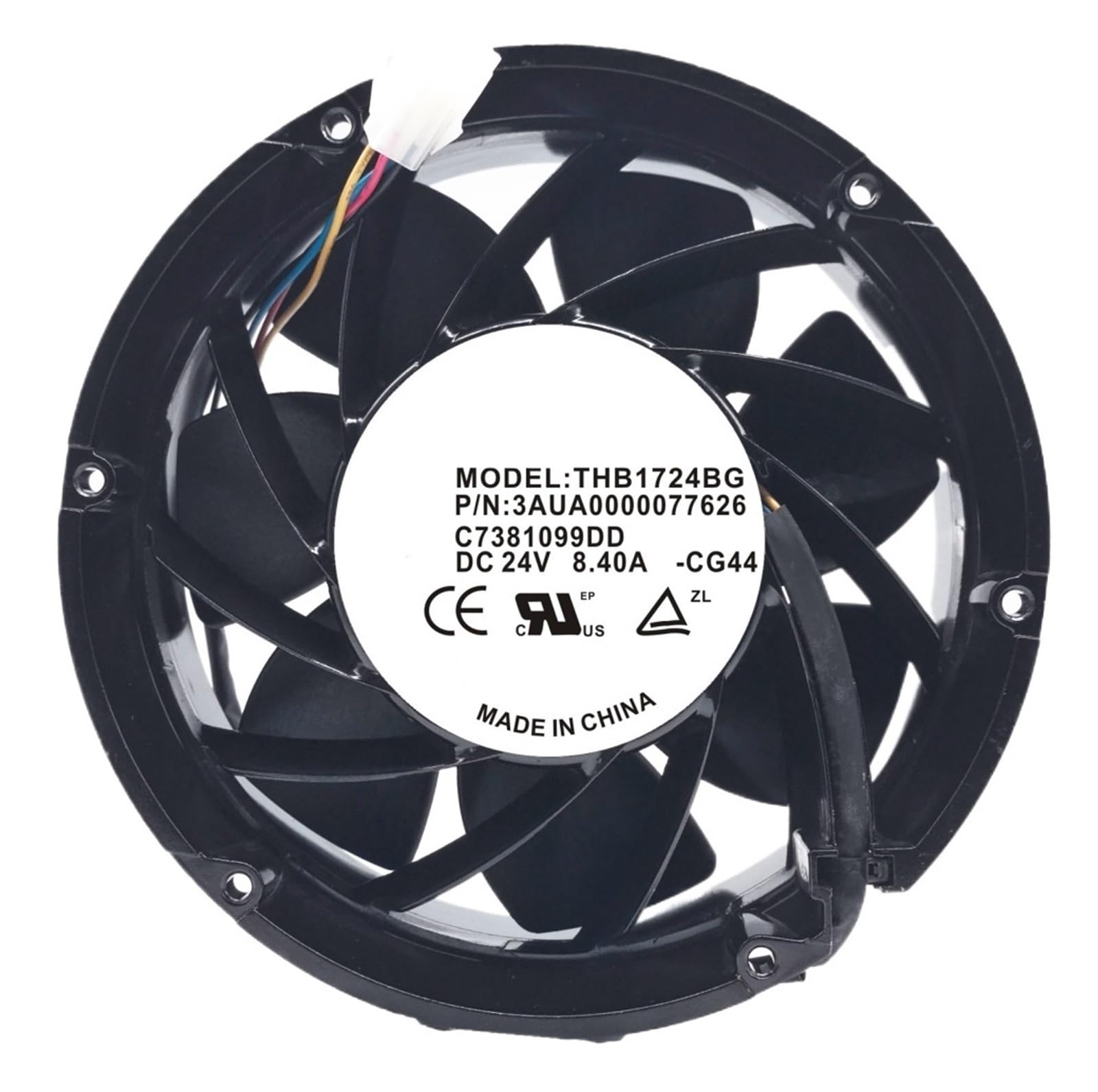 Ventilateur de refroidissement THB1724BG 201,6W : stop aux pannes thermiques DC 24V