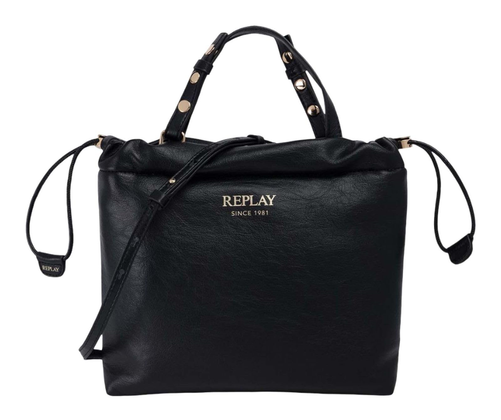 Replay Women Fw3801 Shoulder Bag, 0098 Black, Einheitsgröße