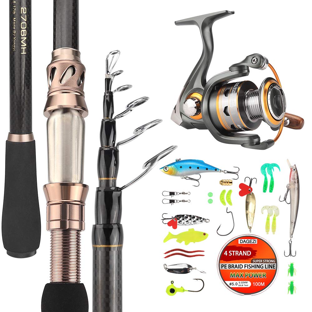 DAGEZI: FISHING ROD AND REEL COMBOS
