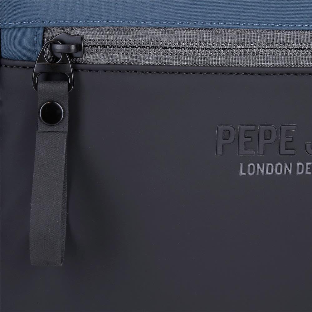 Pepe Jeans Sail up Obudowa na messenger Portatablet Niebieski 22x27x8 cm Poliester i PU by Joumma Bags, Niebieski, Talla única, Torba na ramię
