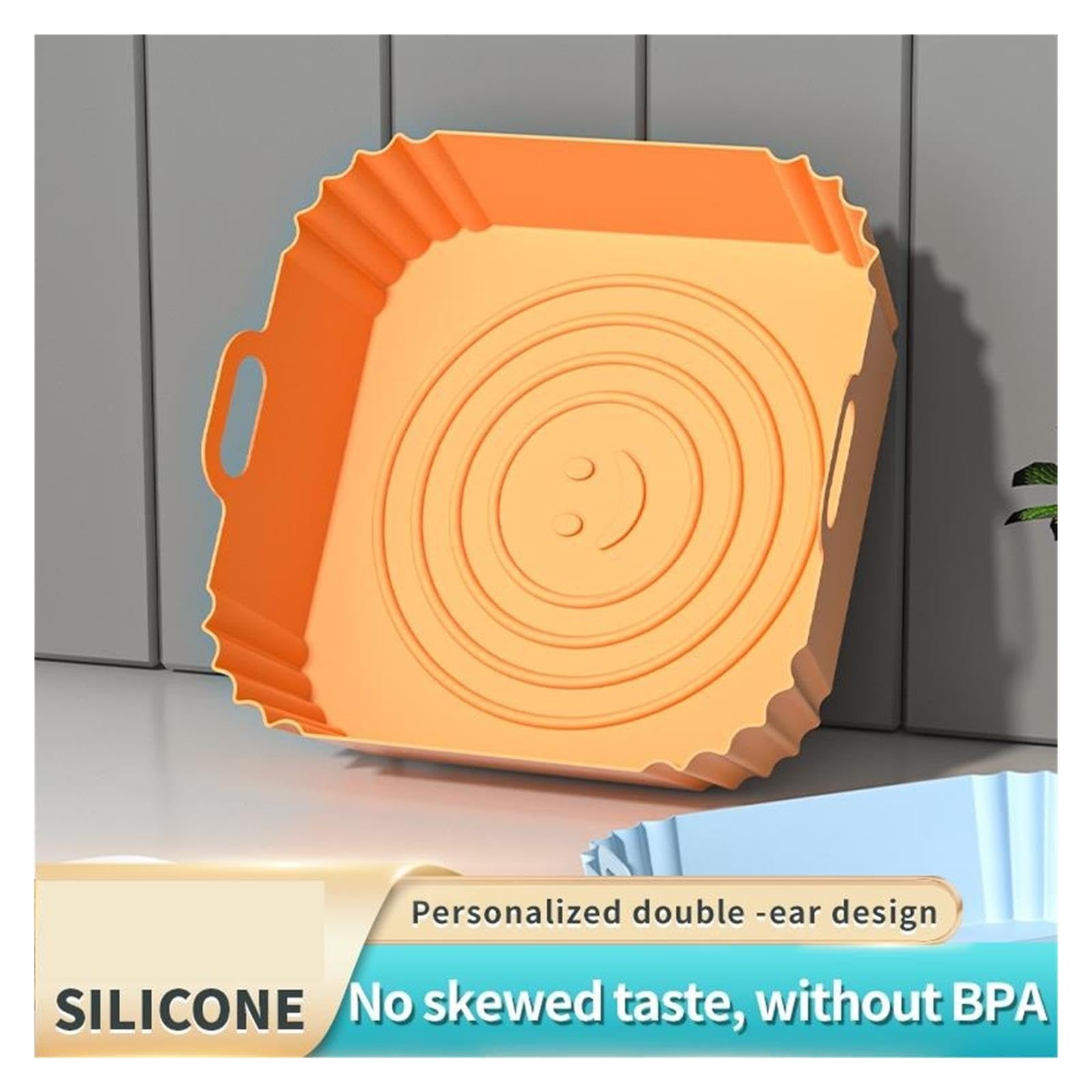 Moule À Gâteau Carré En Silicone, Lavable Au Lave-vaisselle