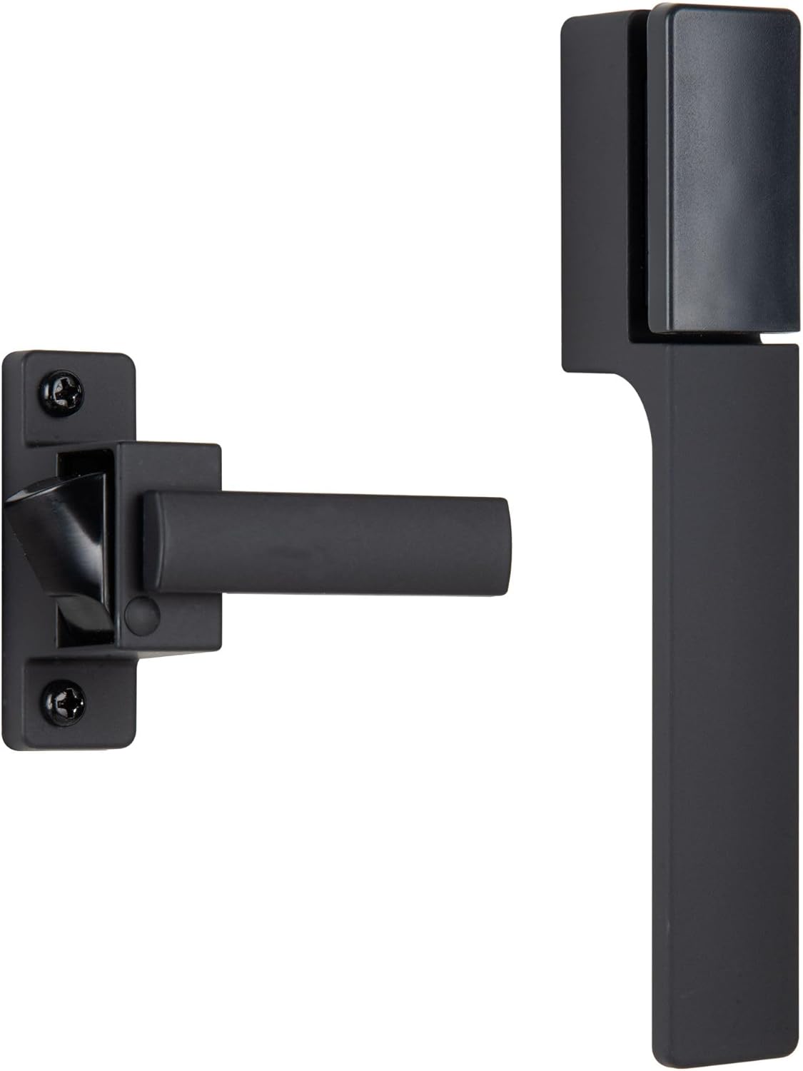 Wright Products - Free Hanging Screen and Storm Door Handle, Replacement Latch Handle for Screen and Storm Doors, No Lock-Out Technology, Easy Installation, Modern Design (Modern, Black)